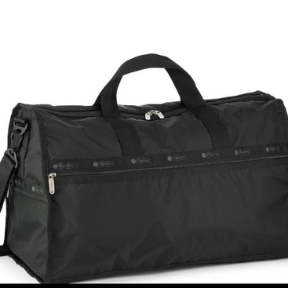 lesportsac large weekender duffle black luggage